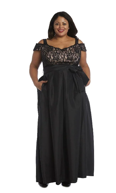 R&M Richards 2056W Long Plus Size Formal Dress Sale