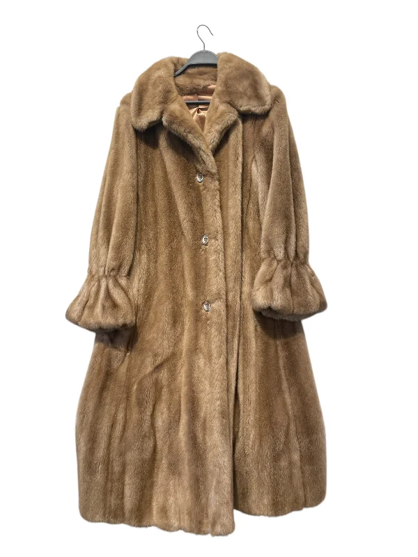 TISSAVEL/Trench Coat/L/Fur/CML/IMPORTED FROM FRANCE