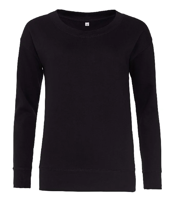 Jet Black - Women's fashion sweatshirt