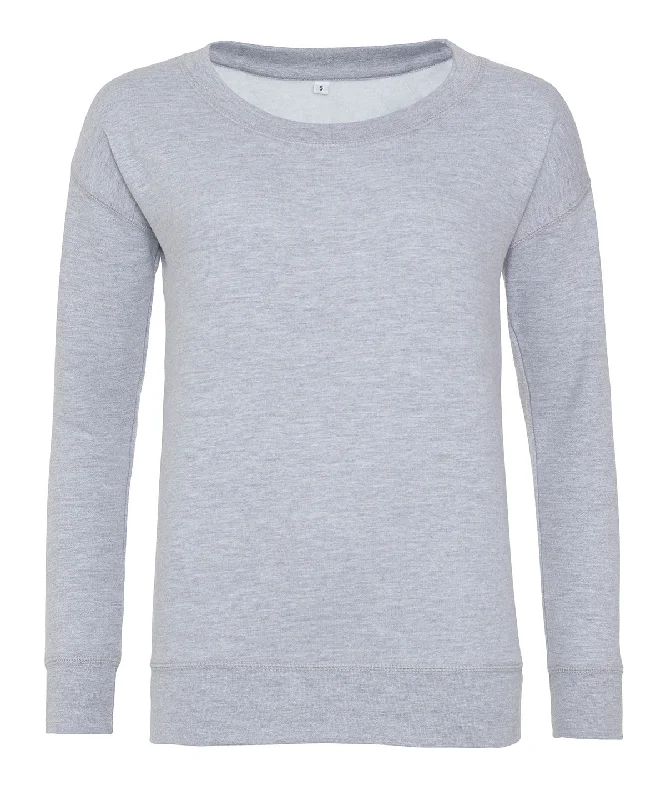 Heather Grey - Women's fashion sweatshirt