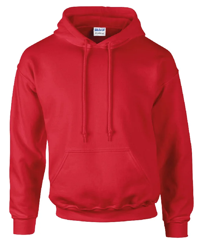 Red - DryBlend® adult hooded sweatshirt