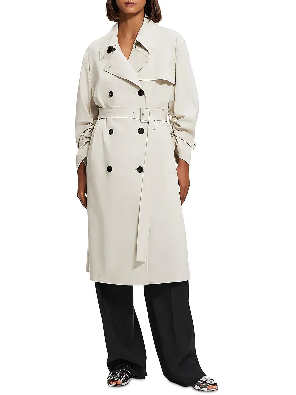 Womens Heavy Long Trench Coat