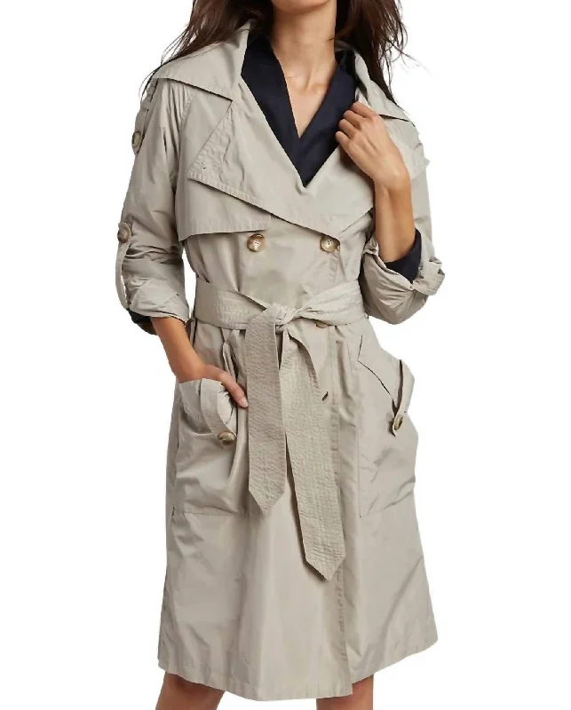 Raphael Trench Coat In Birch