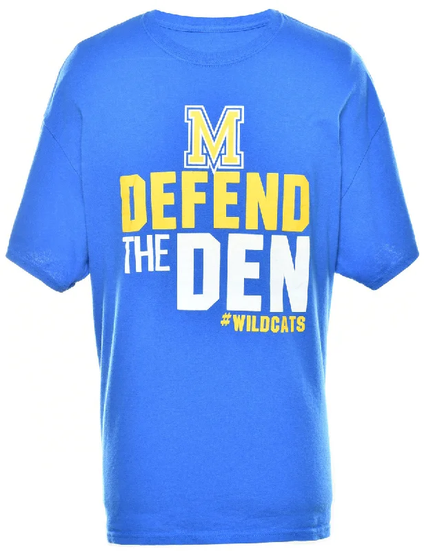 M Defend The Den Printed T-shirt - L