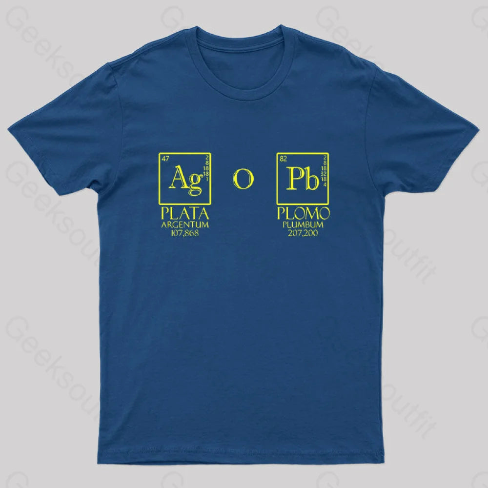 Plata Plomo Nerd T-Shirt