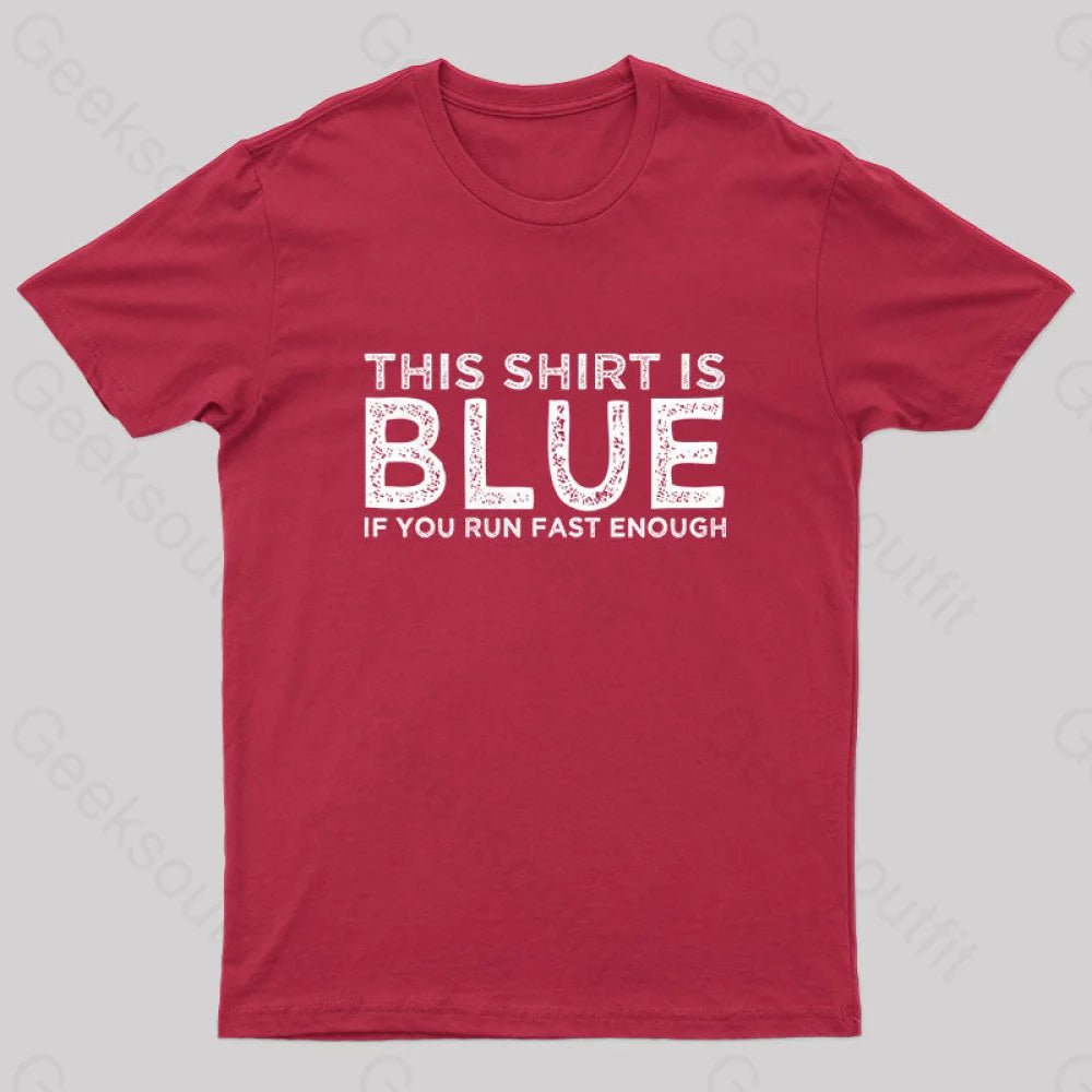 This Shirt is Blue Nerd T-Shirt