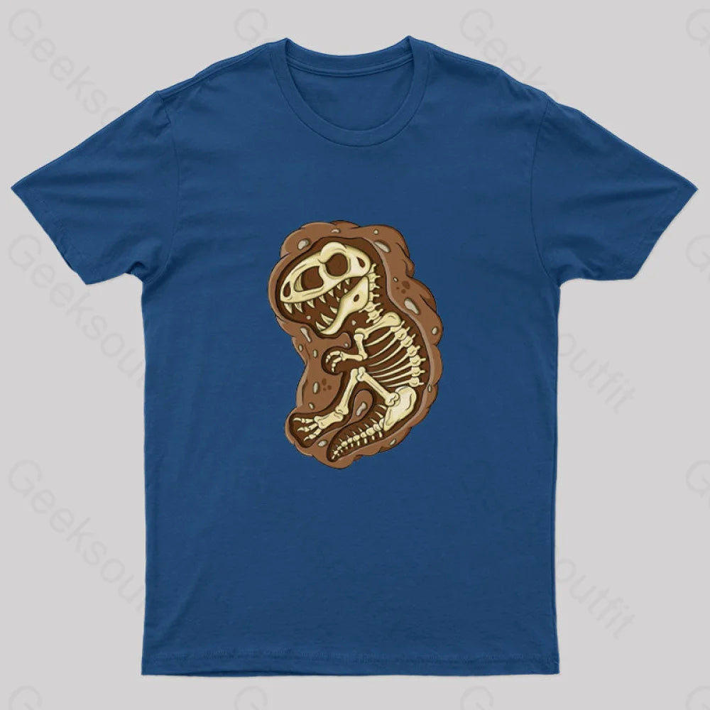 Tyrannosaurus Rex Fossil Nerd T-Shirt