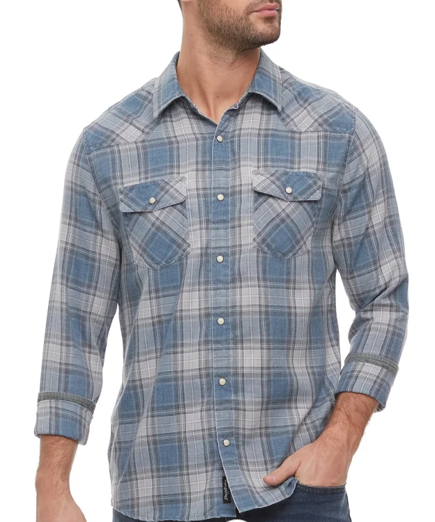 Men's Harker Long Sleeve Vintage Soft Western Shirt