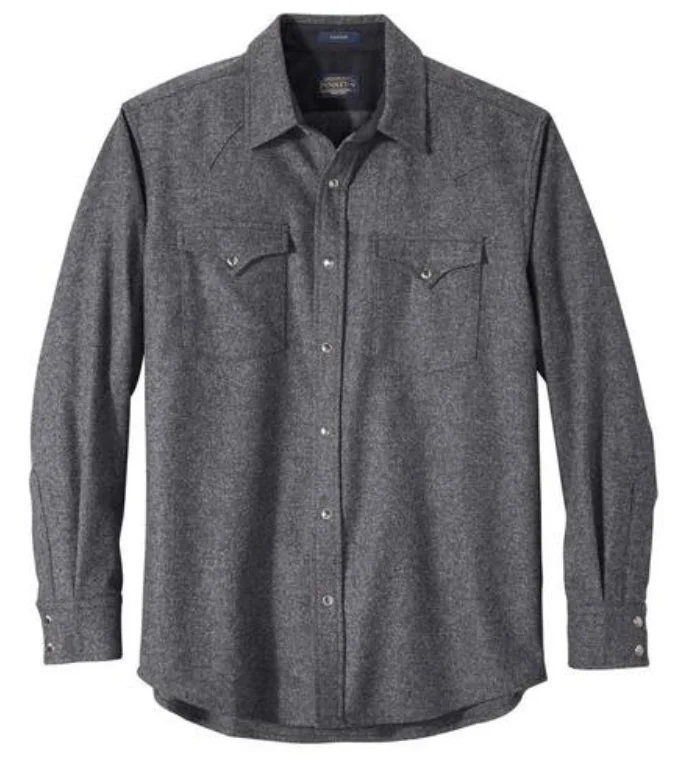 Pendleton Men's Canyon Oxford Mix Snap Shirt