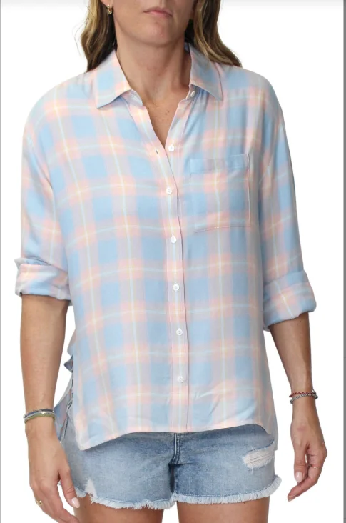 Women's Jessa Soft Cotton Plaid Shirt